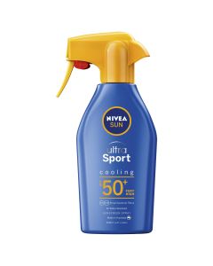 Nivea Sun Ultra Sport Cooling Sunscreen Trigger Spray SPF 50+ 300mL