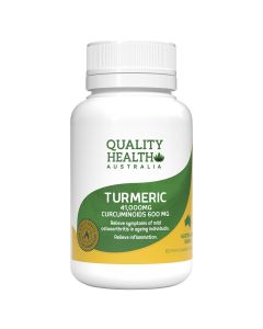 Quality Health Turmeric 41,000mg Curcuminoids 600mg 60 Tablets