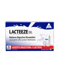 Lacteeze 10 Chewable Tablets