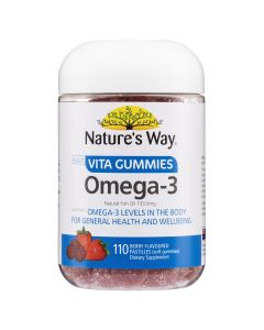 Nature's Way Adult Omega-3 110 Vita Gummies
