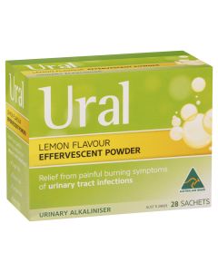 Ural Effervescent Powder 28 Sachets 