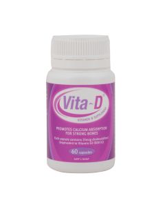 Vita-D Vitamin D3 Supplement 60 Capsules