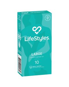 Lifestyles Large Condoms 10 Pack