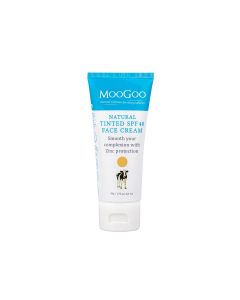 MooGoo Natural Tinted SPF40 Face Cream 50g