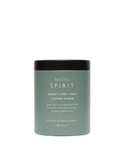 Natio Spirit Lime & Salt Coffee Scrub 300g