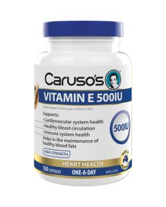 Caruso's Natural Health Vitamin E 500Iu 150 Capsules