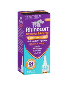 Rhinocort Nasal Spray Extra Strength 120 Sprays