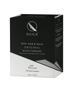 Qsilica Skin Hair & Nails 100 Vegan Capsules