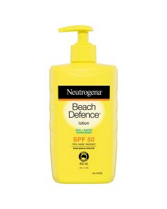Neutrogena Beach Defence Sunscreen Lotion SPF 50+ 400ml