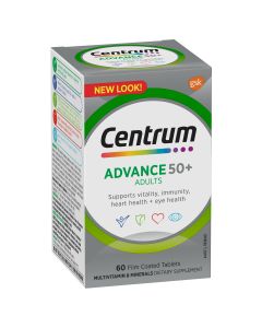 Centrum Advance 50+ For Adults 60 Tablets