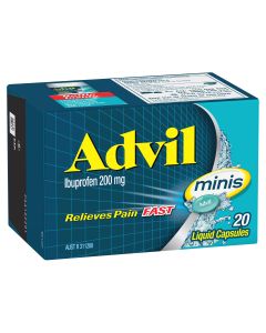 Advil Minis Liquid Capsules 20 Capsules