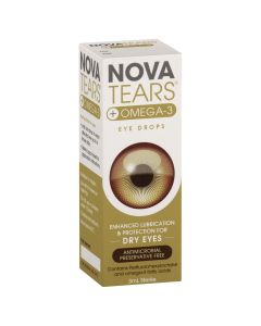 Novatears + Omega 3 Eye Drops, 3mL 
