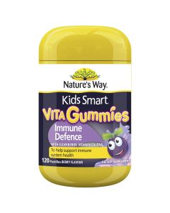 Nature's Way Kid Smart Vita Gummies Immune Defence 120 Pastilles