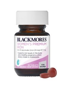 Blackmores Women's Premium Iron 30 Tablets