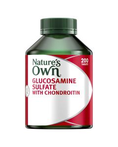 Nature's Own Glucosamine Sulfate with Chondroitin 200 Tablets