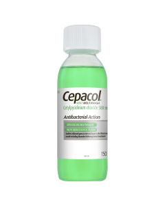 Cepacol Antibacterial Mint Mouthwash 150ml