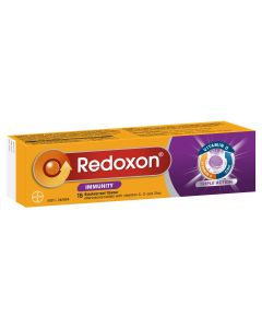 Redoxon Immunity Blackcurrant Effervescent 15 Tablets