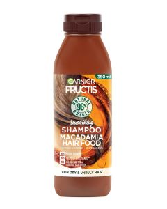 Garnier Fructis Hair Food Smoothing Macadamia Shampoo 350ml