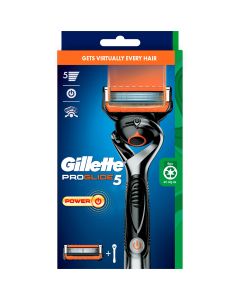Gillette Fusion Proglide Power Razor + 1 Blade Refills