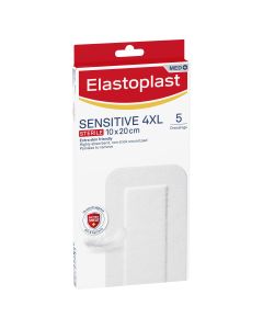 Elastoplast Sensitive Dressing 4XL 10x20cm 5 Pack