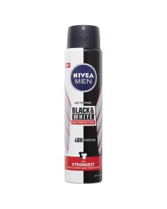 Nivea Deodorant Aerosol Men Black & White Max Protection 250ml