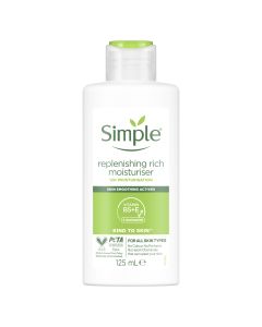 Simple Kind To Skin Rich Moisturiser Replenishing 125ml