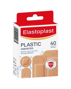 Elastoplast Plastic Strips Assorted 40 Pack