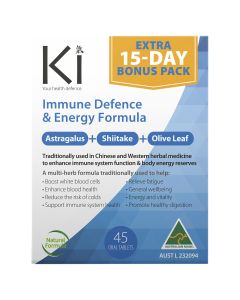 Ki Immune Defence & Energy Formula 45 Tablets