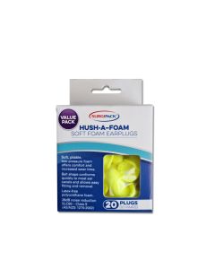 SurgiPack Hush-A-Foam Foam Ear Plugs 10 Pairs