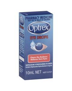Optrex Eye Drops for Red or Sore Eyes 10ml