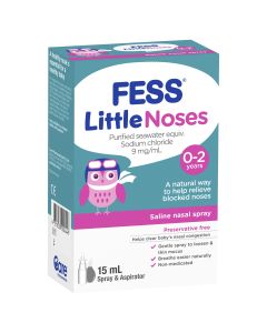 Fess Little Noses Nasal Spray + Aspirator 15mL