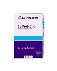 Henry Blooms Sb Probiotic Gut Health 30 Vegetarian Capsules