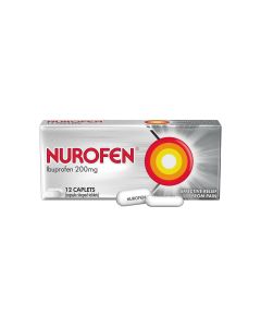 Nurofen 200mg Ibuprofen 12 Caplets