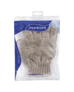 Manicare Brown Exfoliating Gloves