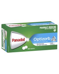 Panadol Optizorb 500mg 100 Tablets