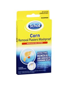 Scholl Corn Removal Plaster Waterproof 8 Plasters