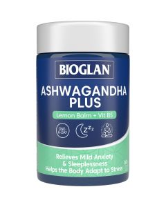 Bioglan Ashwagandha Plus Tablets 60