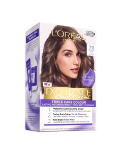 L'Oreal Excellence Cool Creme Permanent Hair Colour 7.11 Ultra Ash Blonde