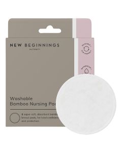 New Beginnings Washable Bamboo Nursing Pads 8 Pack
