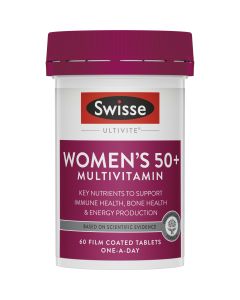 Swisse Ultivite Women's 50 + Multivitamin 60 Tablets