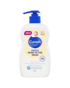 Curash Gentle Head To Toe Wash 400ml