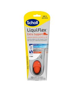 Scholl LiquiFlex Extra Support Insole Small