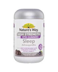 Nature's Way High Strength Adult Vita Gummies Sleep Ashwagandha 40's