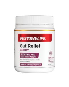 Nutra-Life Gut Relief Powder Berry 180g