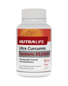 Nutra-Life Ultra Curcumin Turmeric 55,000+ Tablets 50