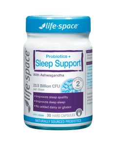 Life Space Probiotics + Sleep Support 30 Capsules