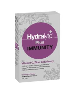Hydralyte Plus Immunity Powder 10 Sticks