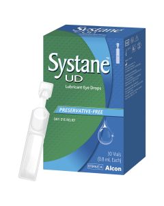 Systane Lubricant Eye Drops 0.8 mL x 30 Vials