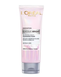 L'Oreal Glycolic Bright Glowing Daily Cleanser Foam 100ml