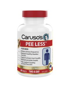 Caruso's Pee Less For Men 60 Tablets